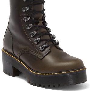 Leona Orleans Leather Lug Sole Combat Boot
DR. MARTENS size 8 used